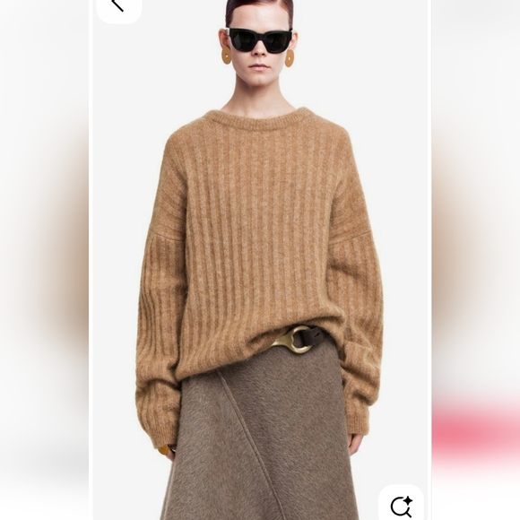 Acne Studios Sweaters - ACNE STUDIOS DRAMATIC MOHAIR OVERSIZE SWEATER SIZE MEDIUM